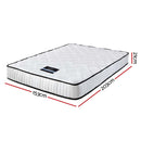 Giselle Bedding Peyton Pocket Spring Mattress 21cm Thick – Queen