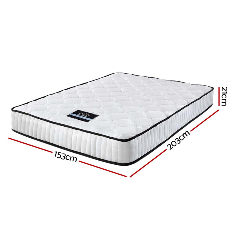 Giselle Bedding Peyton Pocket Spring Mattress 21cm Thick – Queen