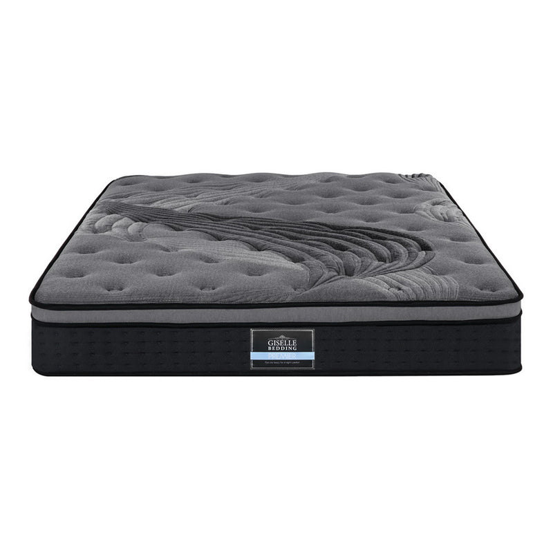 Giselle Bedding Alanya Euro Top Pocket Spring Mattress 34cm Thick – King