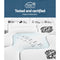 Giselle Bedding Galaxy Euro Top Cool Gel Pocket Spring Mattress 35cm Thick – Queen