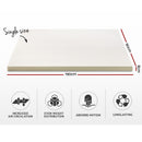 Single Size Memory Foam Mattress Topper