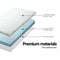 Giselle Bedding Cool Gel Memory Foam Mattress Topper Bamboo Cover 5CM Double