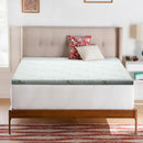 Giselle Bedding Cool Gel Memory Foam Mattress Topper Bamboo Cover 8CM King