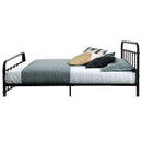 Artiss LEO Metal Bed Frame KS King Single - Black