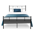 Artiss Metal Bed Frame King Single Size Platform Foundation Mattress Base SOL