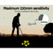 LCD Screen Metal Detector with Headphones - Black