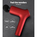 Massage Gun Electric LCD Massager Muscle Tissue 6 Heads Percussion Therapy AU