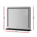 Embellir Makeup Mirror With Light Hollywood Vanity LED Tabletop Mirrors 50X60CM