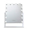 Embellir Makeup Mirror With Lighted 15 LED Standing Lights Hollywood Vanity White