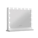 Embellir Makeup Mirror With Light Hollywood 15 LED Bulbs Vanity Lighted White 58cm x 46cm