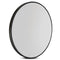 Embellir Round Wall Mirror 50cm Makeup Bathroom Mirror Frameless