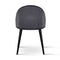 Artiss Velvet Modern Dining Chair - Dark Grey