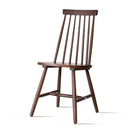 2x Artiss Dining Chairs Kitchen Chair Rubber Wood Retro Cafe Brown Wooden Seat