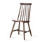 2x Artiss Dining Chairs Kitchen Chair Rubber Wood Retro Cafe Brown Wooden Seat