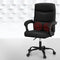 Artiss Massage Office Chair Executive Computer Chairs PU Leather Recline Black