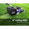 Giantz Lawn Mower Self Propelled 4 Stroke 22 220cc Petrol Mower Grass Catch"