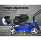 Lawn Mower 17 Petrol Powered Hand Push Engine Lawnmower Catch 4Stroke"