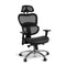 Executive Deluxe Office Mesh Chair Net High Back Home School Gaming Black