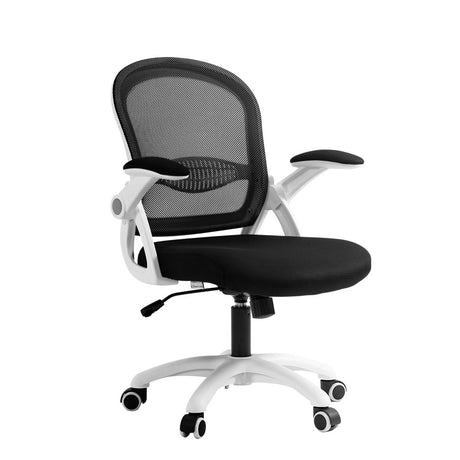 Artiss Office Chair Mesh Computer Desk Chairs Work Study Gaming Mid Back Black