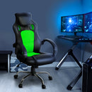 Artiss Gaming Chair Computer Office Chairs Green & Black