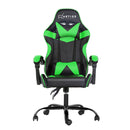 Artiss Office Chair Gaming Chair Computer Chairs Recliner PU Leather Seat Armrest Black Green
