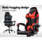 Artiss Gaming Office Chairs Computer Seating Racing Recliner Racer Black Red