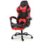 Artiss Gaming Office Chairs Computer Seating Racing Recliner Footrest Black Red