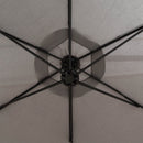 3M Patio Outdoor Umbrella Cantilever Grey