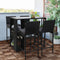 Gardeon Outdoor Bar Set Table Stools Furniture Wicker 5PCS