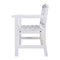 Gardeon Wooden Garden Bench 2 Seat Patio Furniture Timber Outdoor Lounge Chair White