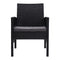 Outdoor Furniture Set of 2 Dining Chairs Wicker Garden Patio Cushion Black Gardeon