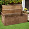 Gardeon Outdoor Storage Box Wooden Garden Bench 128.5cm Chest Tool Toy Sheds XL