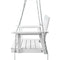 Gardeon Porch Swing Chair with Chain Garden Bench Outdoor Furniture Wooden White