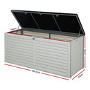 Gardeon 490L Outdoor Storage Box Bench Seat Toy Tool Sheds Chest