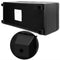 Artiss PU Leather Storage Ottoman - Black