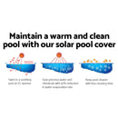 Aquabuddy 10X4M Solar Swimming Pool Cover 500 Micron Isothermal Blanket