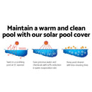 Aquabuddy 10M X 4M Solar Swimming Pool Cover – Blue