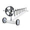 Aquabuddy Swimming Pool Cover Roller Reel Adjustable Solar Thermal Blanket