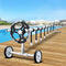 Aquabuddy Swimming Pool Cover Roller Reel Adjustable Solar Thermal Blanket