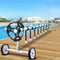 Aquabuddy Swimming Pool Cover Roller Reel Adjustable Solar Thermal Blanket