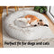 i.Pet Dog Bed Pet Bed Cat Large 90cm White