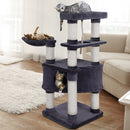 i.Pet Cat Tree Trees Scratching Post Scratcher Tower Condo House Furniture Wood 137cm Extra Large