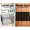 i.Pet Pet Playpen Dog Playpen 30" 8 Panel Puppy Exercise Cage Enclosure Fence