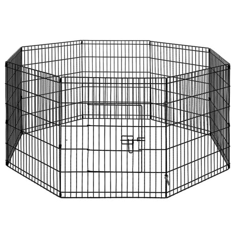 i.Pet 2X30 8 Panel Pet Dog Playpen Puppy Exercise Cage Enclosure Fence Play Pen
