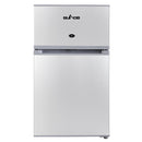 Glacio 65L Portable Fridge Bar Freezer Cooler Upright 12V 24V 240V Caravan 4WD Car Camping Silver