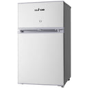 Glacio 65L Portable Fridge Bar Freezer Cooler Upright 12V 24V 240V Caravan 4WD Car Camping Silver