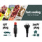 Glacio 95L Portable Bar Fridge Freezer Fridges Cooler 12V/24V/240V Caravan Camp