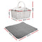 Alfresco 2 Person Picnic Basket Vintage Baskets Outdoor Insulated Blanket
