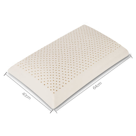 Giselle Bedding Set of 2 Natural Latex Pillow