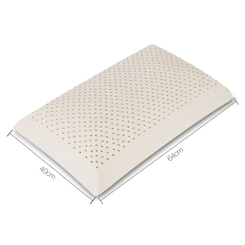 Giselle Bedding Set of 2 Natural Latex Pillow